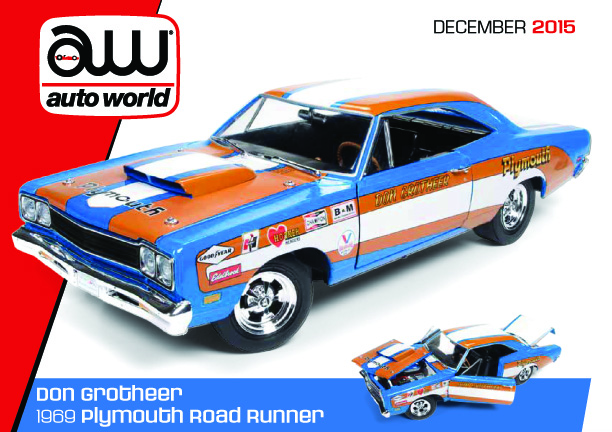 1969 plymouth roadrunner diecast model