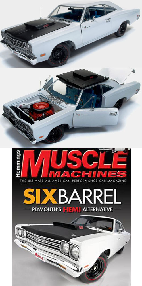 1969 plymouth roadrunner diecast model