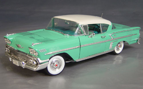 1958 chevy impala diecast model