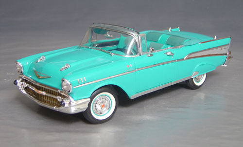 1957 chevy bel air diecast car