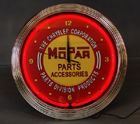 "Mopar" Neon Clock
