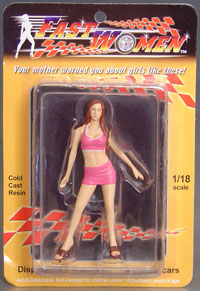 Fast Woman, Display her with your favorite car!