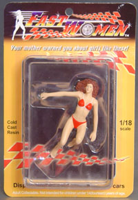 Fast Woman, Display her with your favorite car!