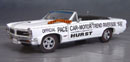 Click image to see more information about our 9th Anniversary Official Pontiac Die Cast Commemorative Collectible 1965 GTO Hurst Edition White Convertible Pace Car