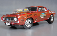 Click image to see more information about our Fred Gibb ZL-1 AHRA Super/Stock Camaro!