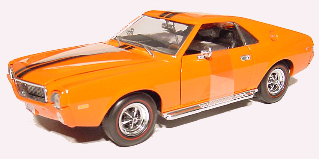 1969 AMC AMX 390 4speed Details Diecast cars, diecast model cars