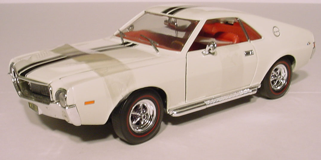1968 AMC AMX 390 Details Diecast cars, diecast model cars, diecast