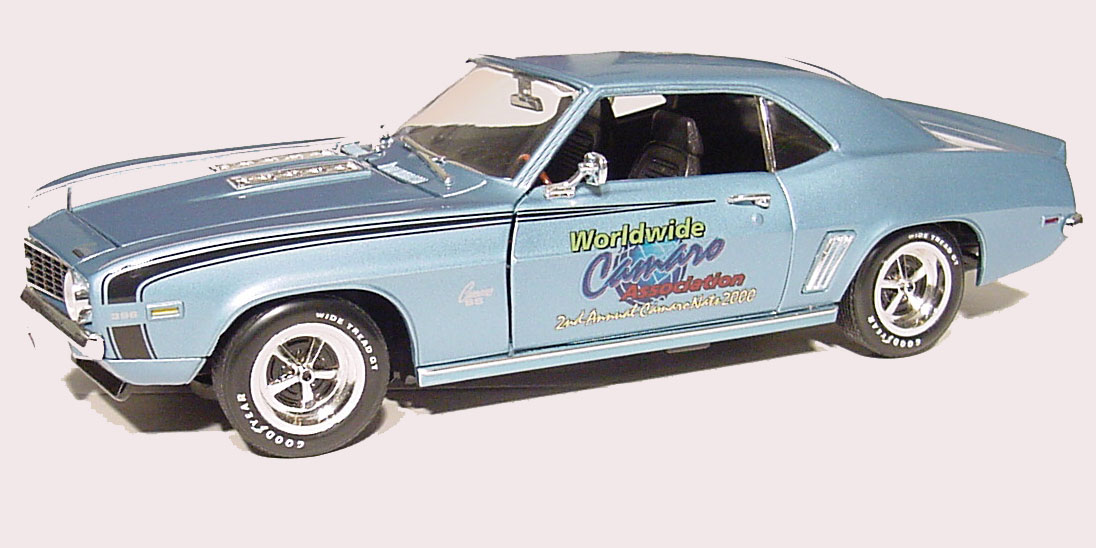 1969 camaro ss diecast model