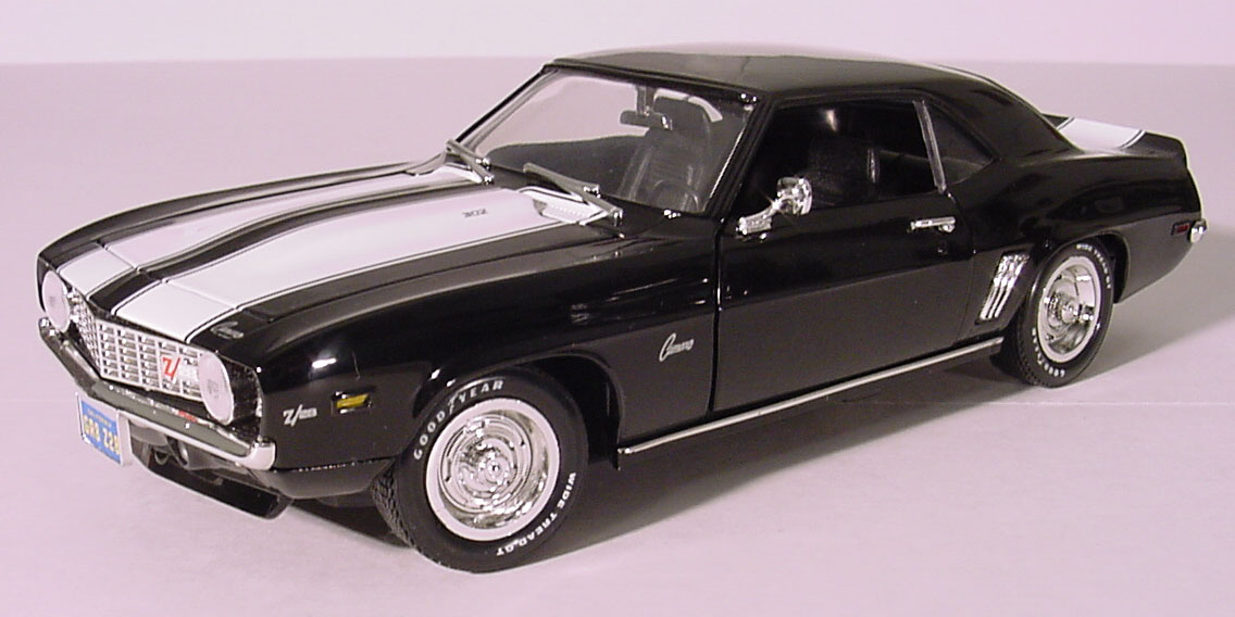 1969 camaro ss diecast model
